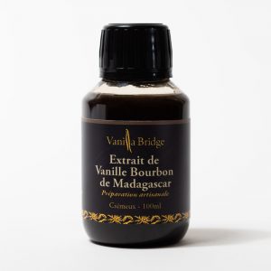 Extrait ou Arômes de vanille Bourbon de Madagascar Crémeux  Avec grains 100ml