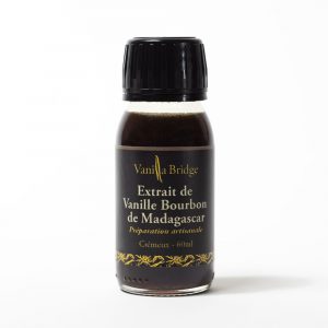 Extrait ou Arôme de vanille Bourbon de Madagascar Crémeux avec grains 60ml